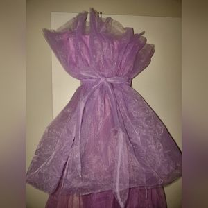 Lavender Tulle Dress